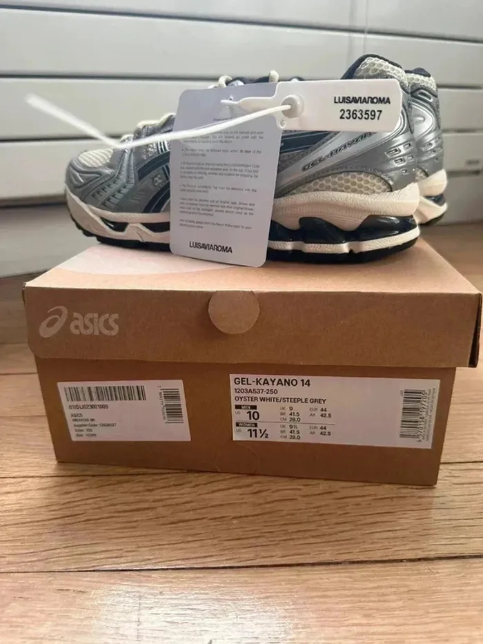 Asics Gel Kayano 14 Steeple Grey - photo numéro 9