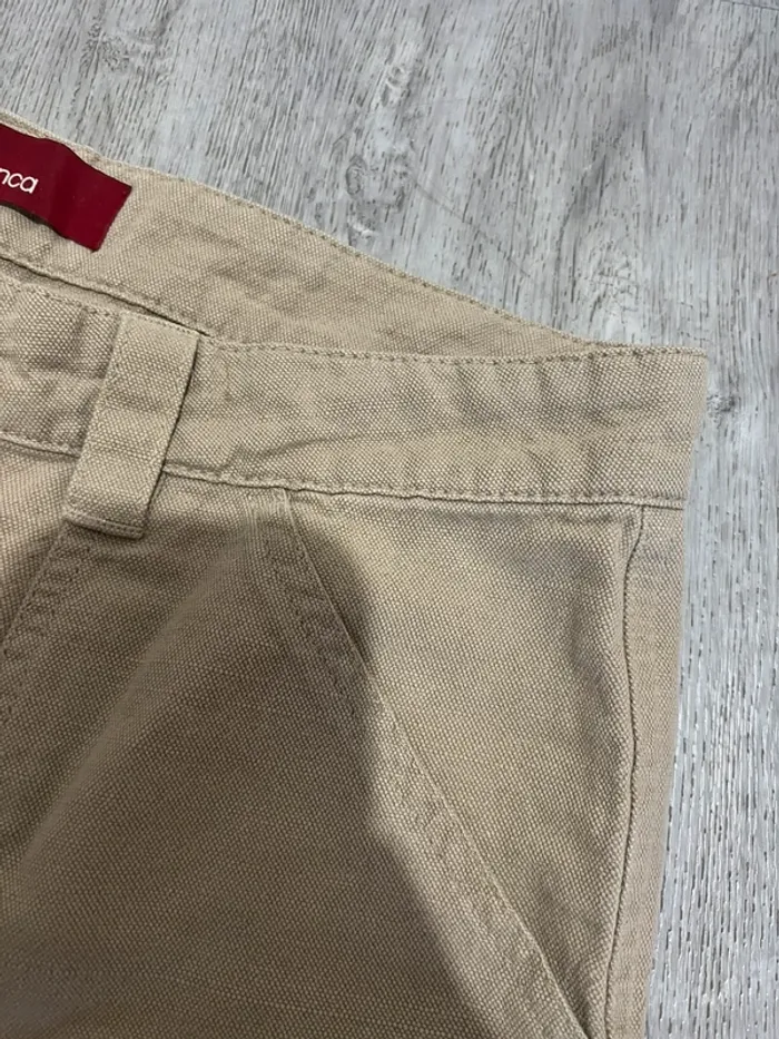🟦 Pantalon court coton et lin 🟦 P - photo numéro 3