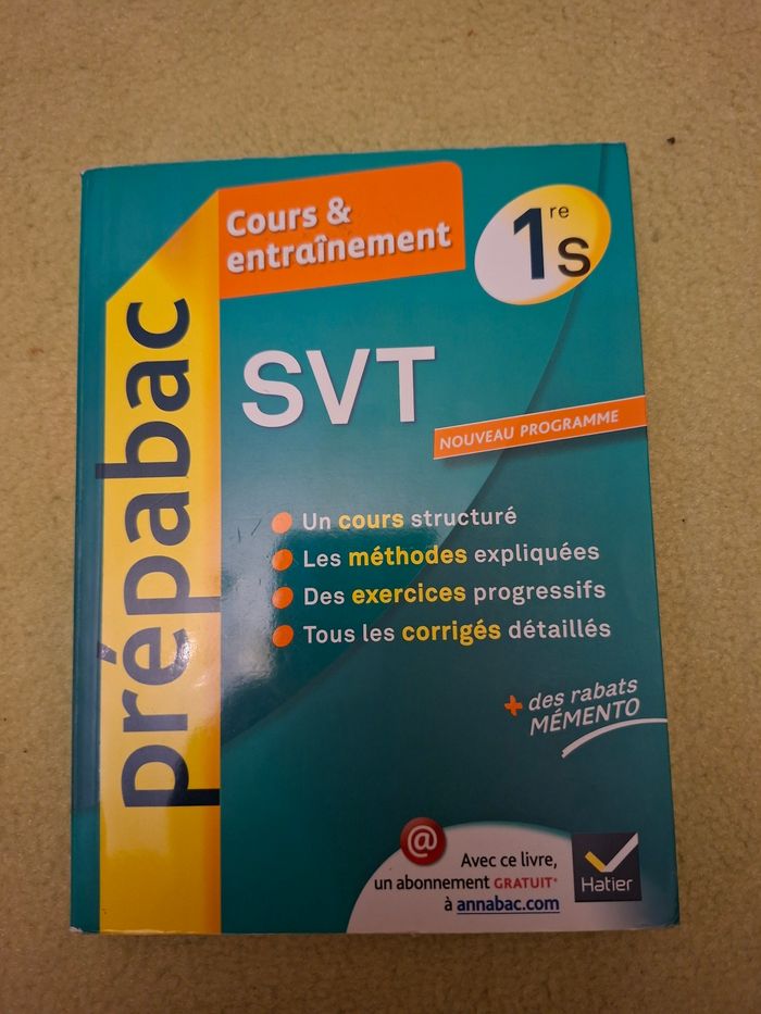 Prépabac SVT
