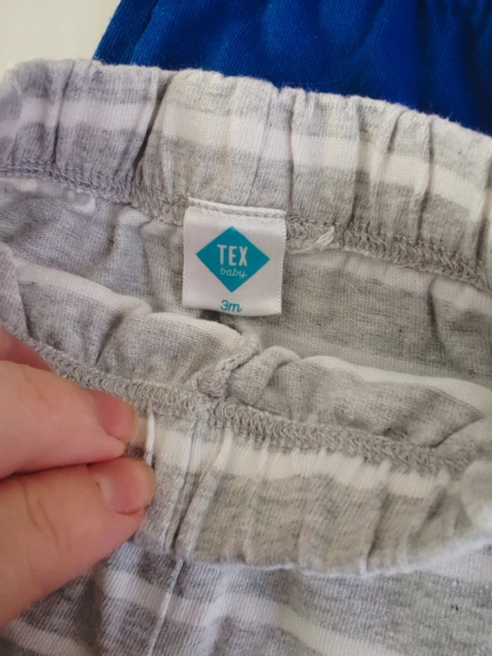 Lot de 2 shorts 3 mois - photo numéro 2
