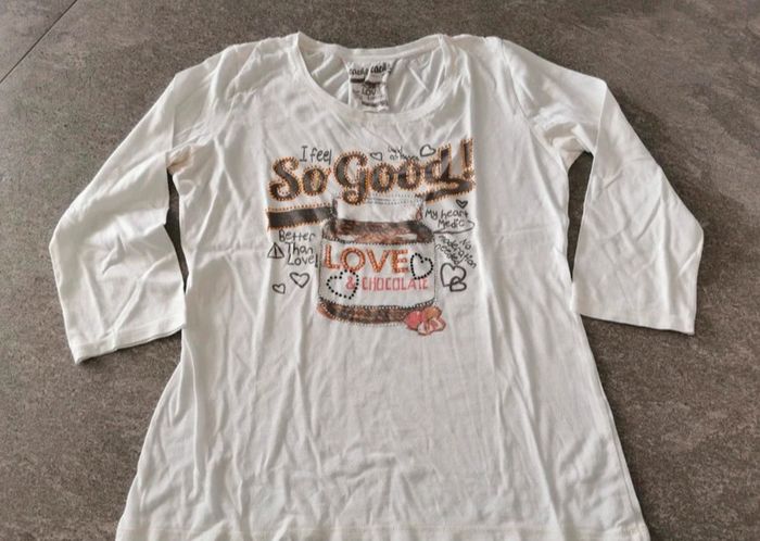 T-shirt à manches 3/4 femme S 36