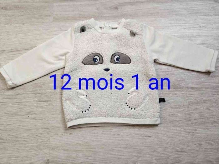Sweat shirt Creeks 12 mois be