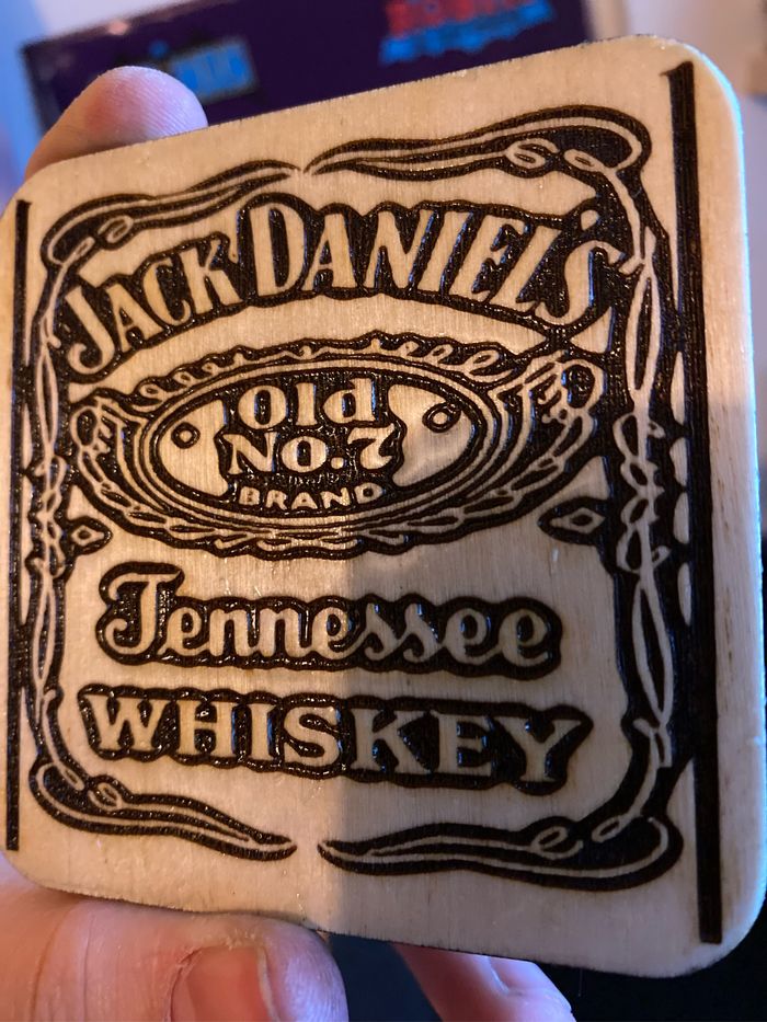 Dessous de verre jack Daniels - photo numéro 3