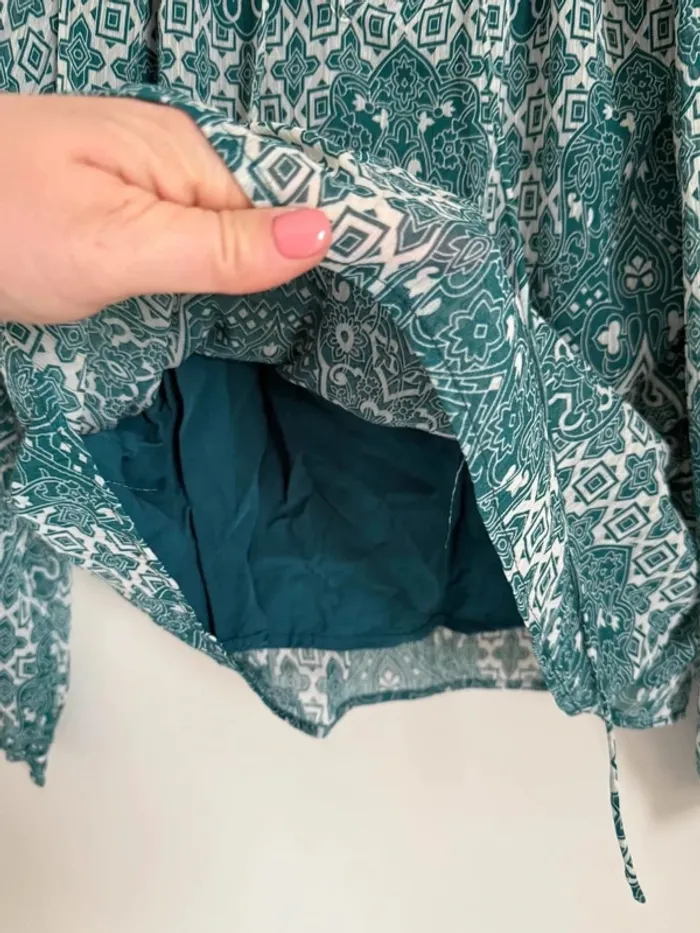 Blouse turquoise Ycoo - photo numéro 7