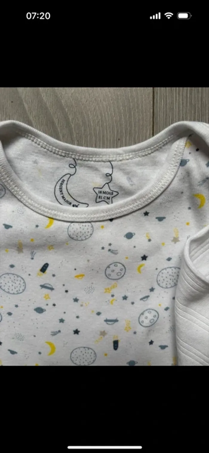 Lot de 3 bodies taille 18 mois - photo numéro 5