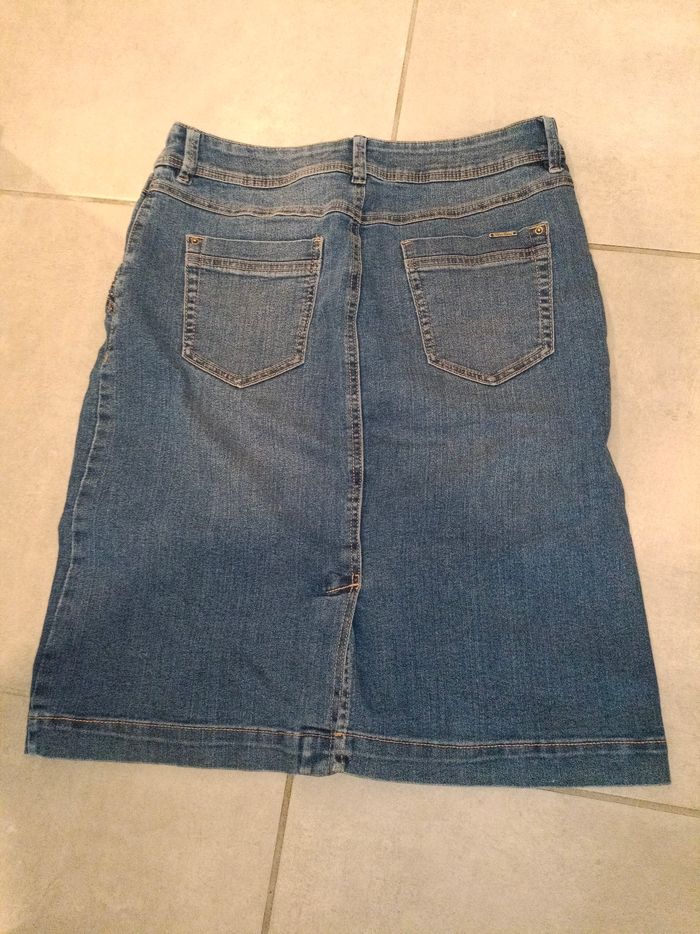 Jupe en jean femme Love Canda, taille 38 - photo numéro 7