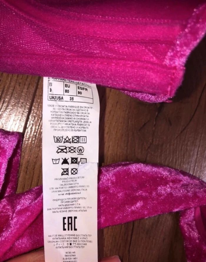 Maillot de bain deux pièces calzedonia plage💕 taille 38 M neuf avec étiquette - photo numéro 12