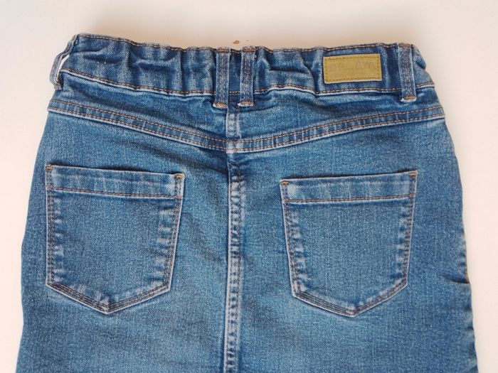 Jupe en jean fille 8 ans DPAM - photo numéro 4
