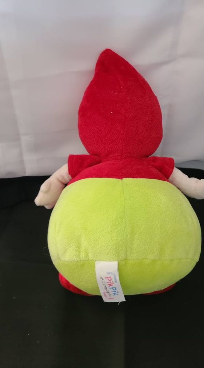 Doudou peluche poupée le petit chaperon rouge Pik Pik et Compagnie - photo numéro 2