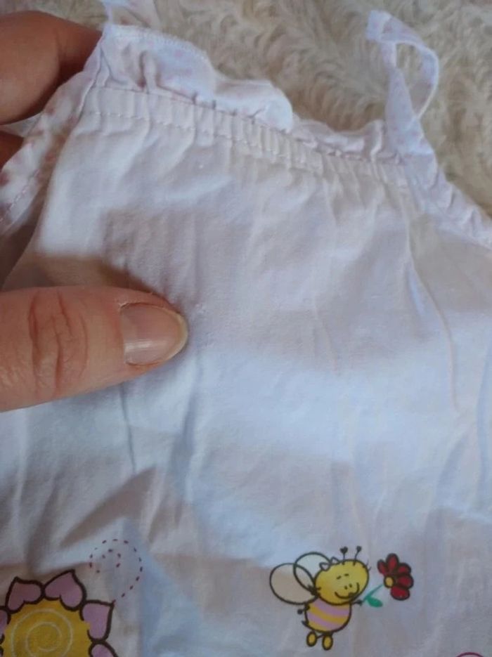 Robe été Fille 6 mois Flowery Friends 100% coton - photo numéro 8