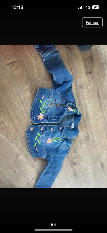 Veste en jean
