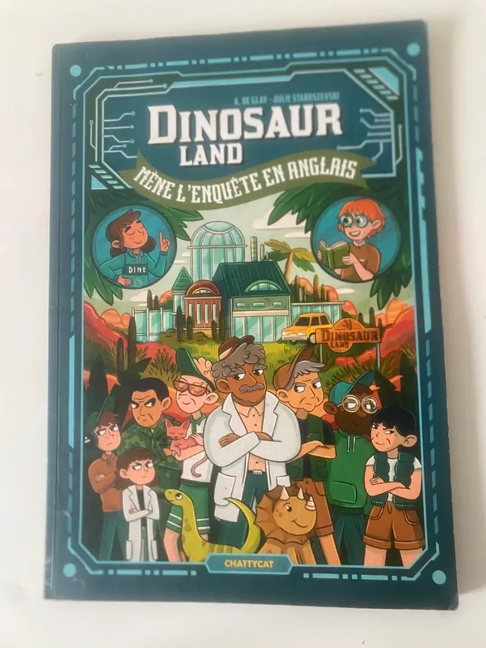 Dinosaur Land Mène l’enquête en anglais