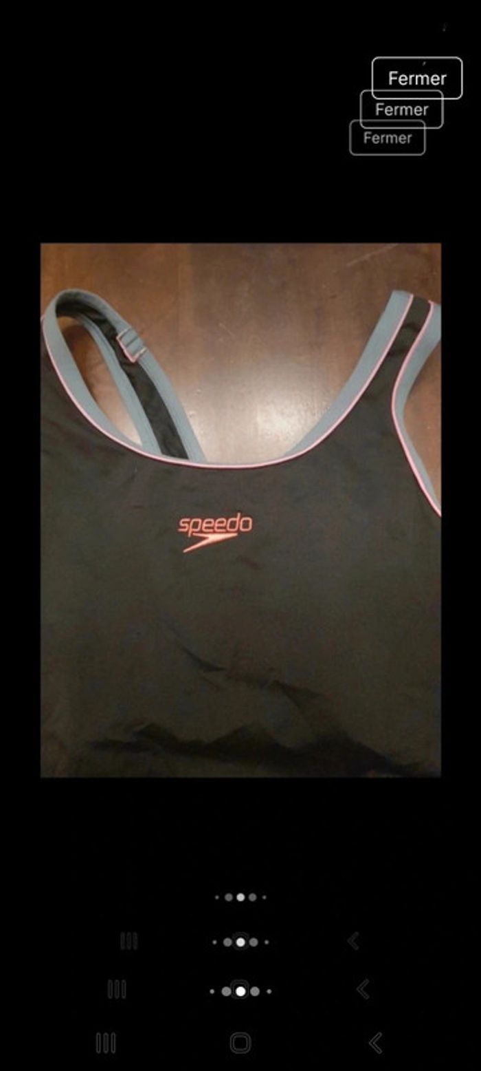 Jolie Maillot de bain noir Speedo fr 38 - photo numéro 11