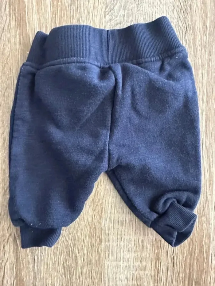 Jogging garçon bleu marine 0/3 mois 62 - photo numéro 3