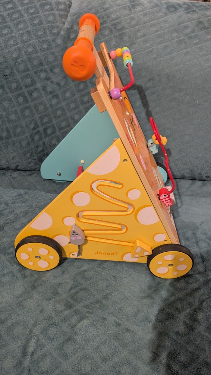 Chariot de marche bois - photo numéro 4