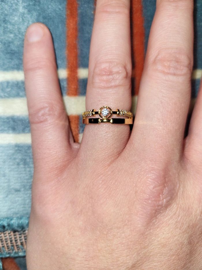 Bague en acier inoxydable ajustable - photo numéro 2