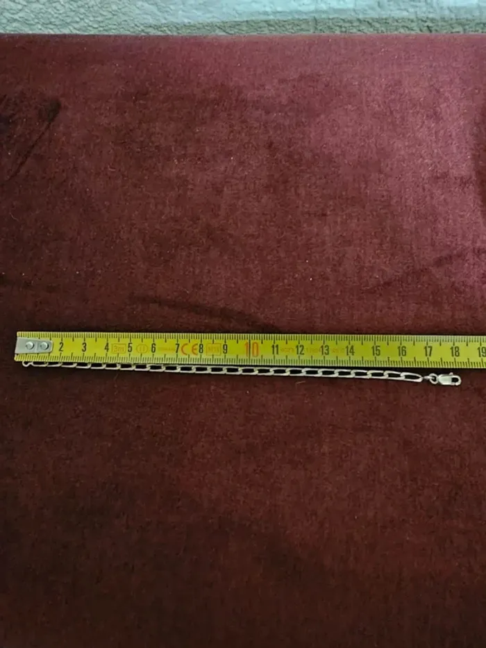 Gourmette taille 18cm en argent 925 - photo numéro 6