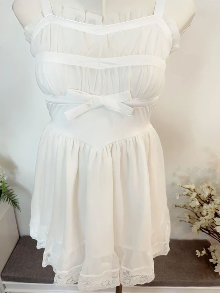 Robe Blanche Princesse Barbie Lolita - photo numéro 3