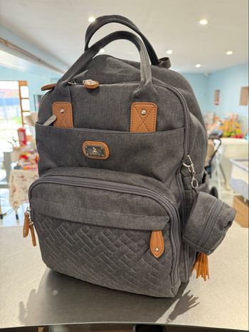 Sac à langer à dos 