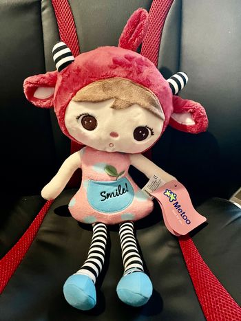 Poupée peluche « Smile »