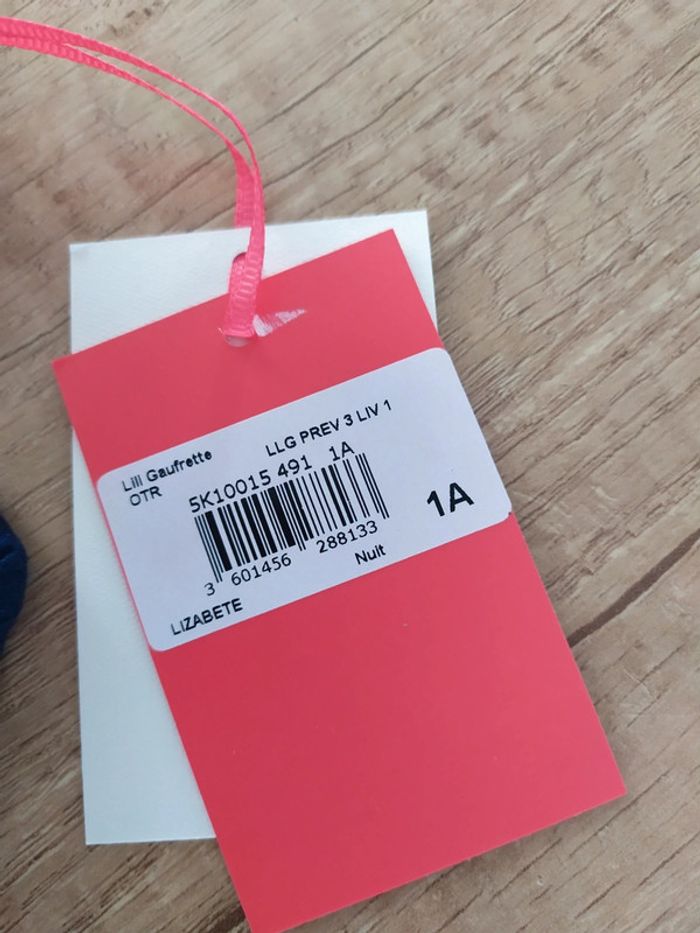 T-shirt manches longues fille bleu marine taille 12 mois Lili Gaufrette - photo numéro 4