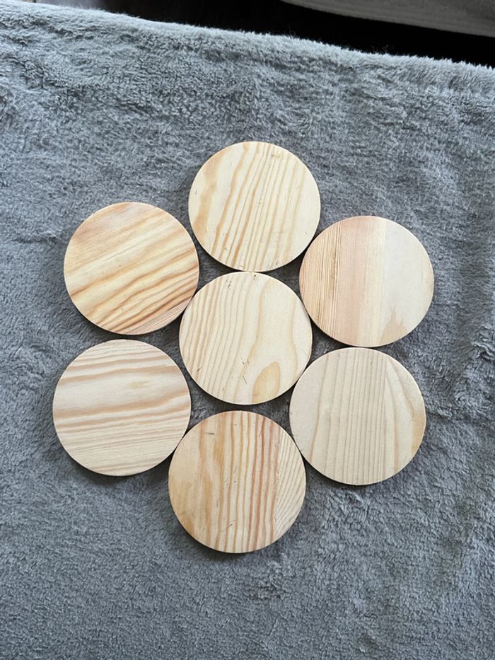 Lot de 6 gravure en bois pokemon - photo numéro 2