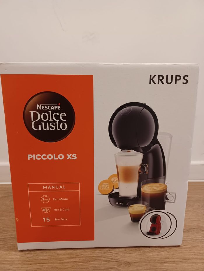 Cafetière neuve Dolce Gusto PICCOLO XS Rouge - photo numéro 2