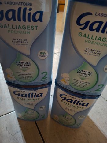 Vend transat plus 4 boîtes lait