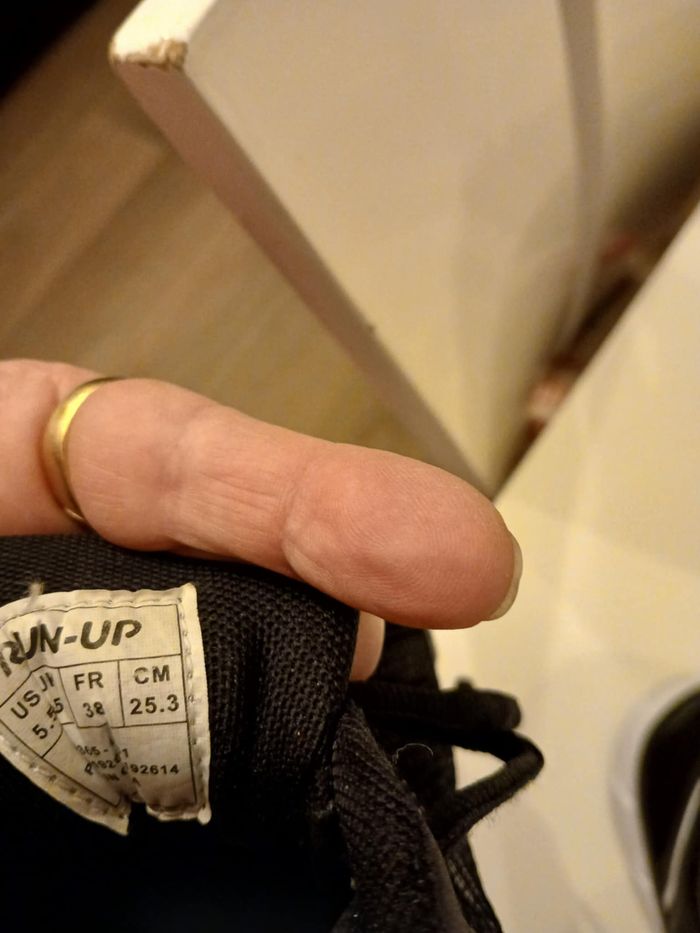 basket noir taille 38 - photo numéro 5