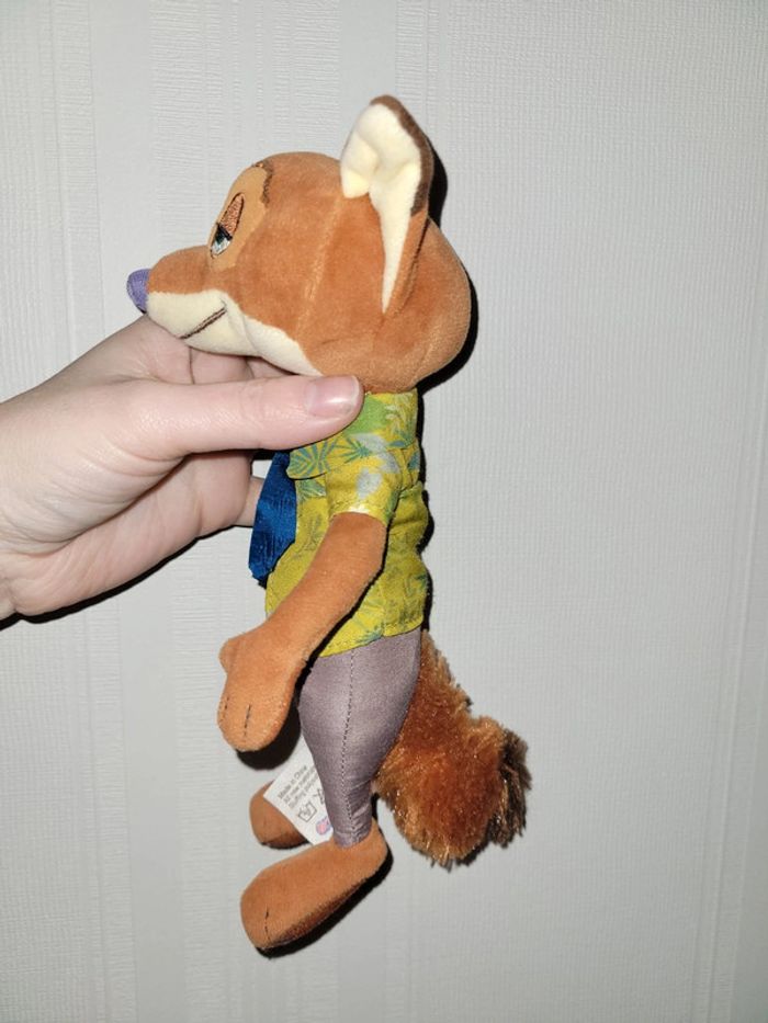 Peluche renard zootopie nick - photo numéro 6