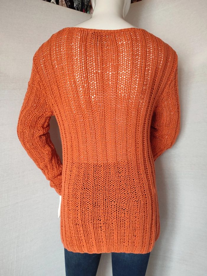 Pull en maille ajourée - photo numéro 5