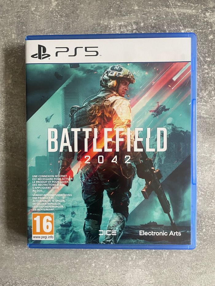 Jeu Battlefield 2042 en français.