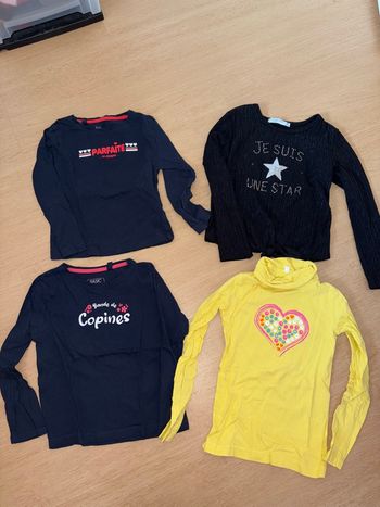 Lot tee shirt 5 ans