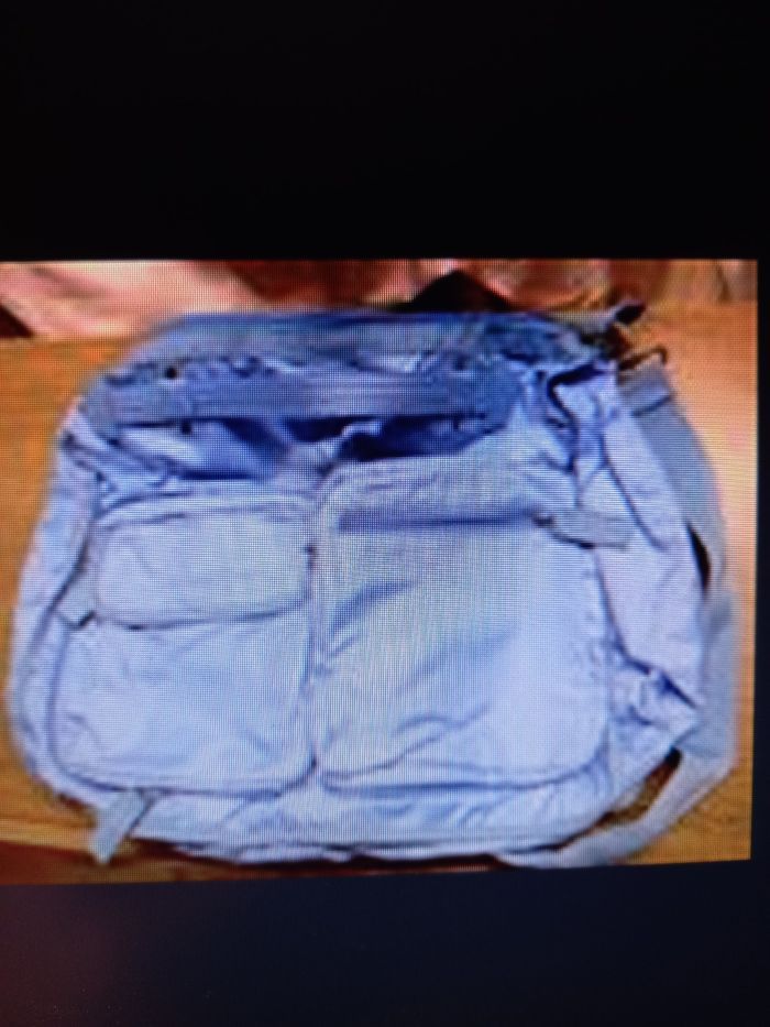 Sac à langer bleu ciel Beebs by Kiabi