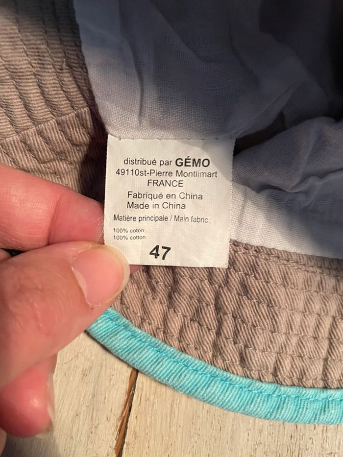 Très joli chapeau été garçon 6-12 mois - photo numéro 2