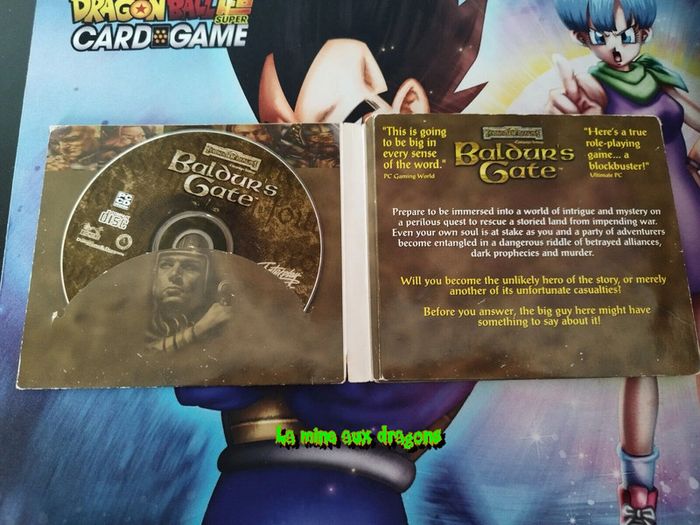 Jeu Baldur's Gate Forgotten Realms 5 cd PC Dungeons & dragons Bioware - photo numéro 2