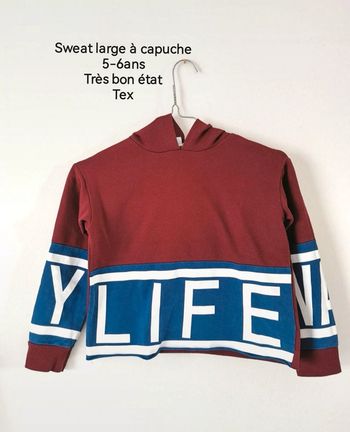 Sweat léger à capuche