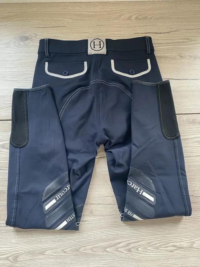 Pantalon d’équitation Harcour – Taille 34 – Bleu Marine - Très bon état - photo numéro 3