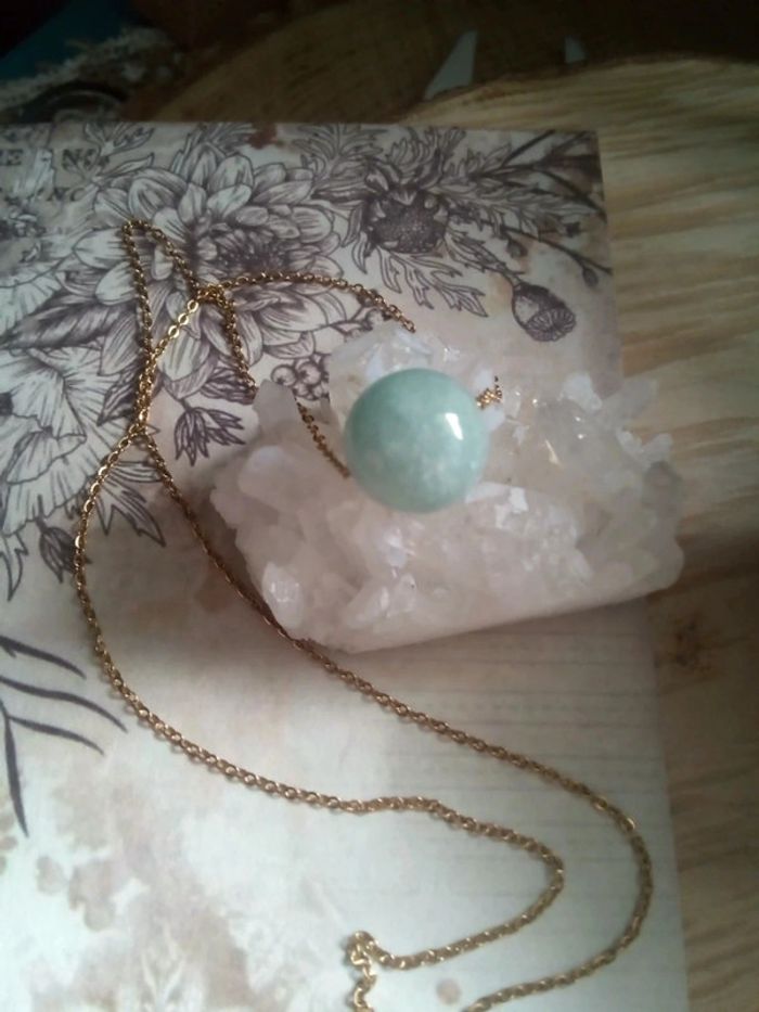 Collier pierre naturelle - photo numéro 3