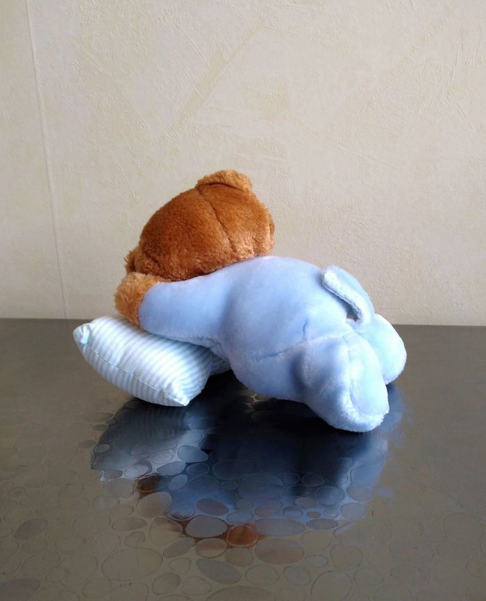 Peluche chien couché - photo numéro 4