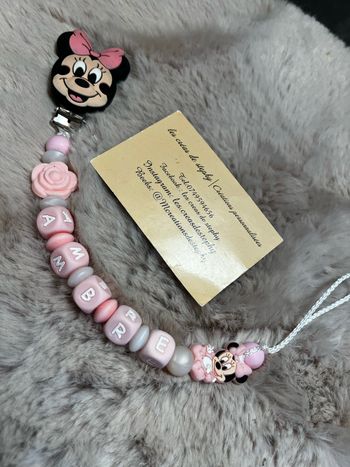 Attache tétine Minnie