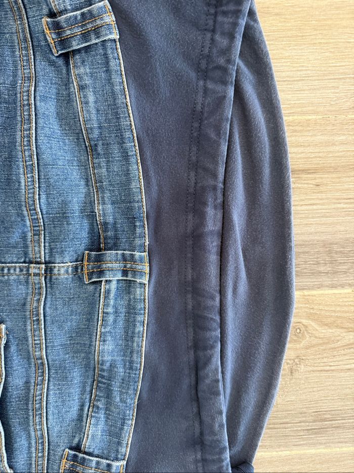 Jolie jupe en jeans de grossesse T38-M femme enceinte - photo numéro 9