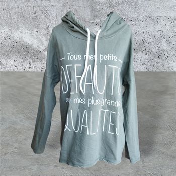 Sweat fin femme ( voir mensurations 😊)