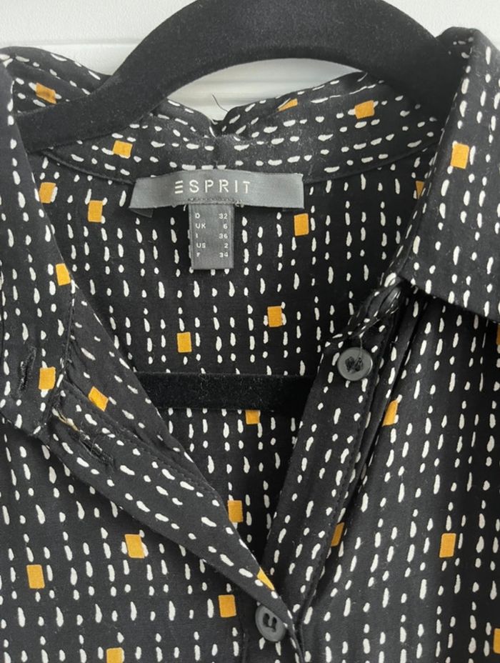 Robe Esprit noire avec motifs - photo numéro 6