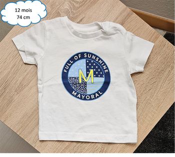 T-shirt manches courtes 12 mois - 74 cm