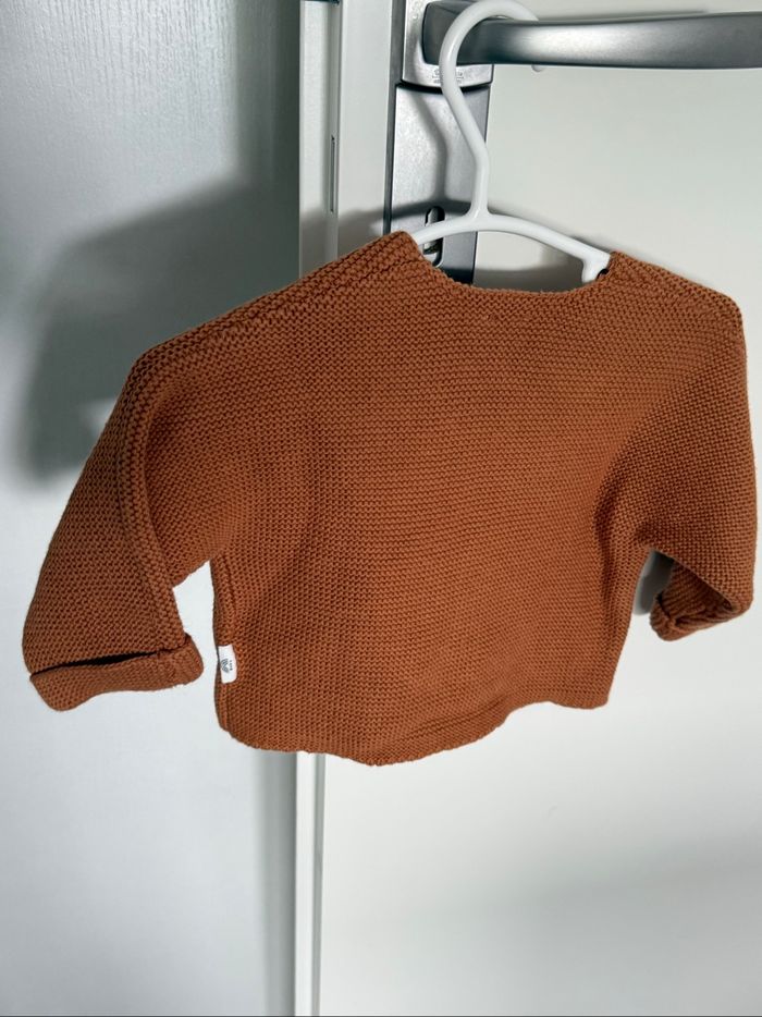 Gilet marron - photo numéro 2