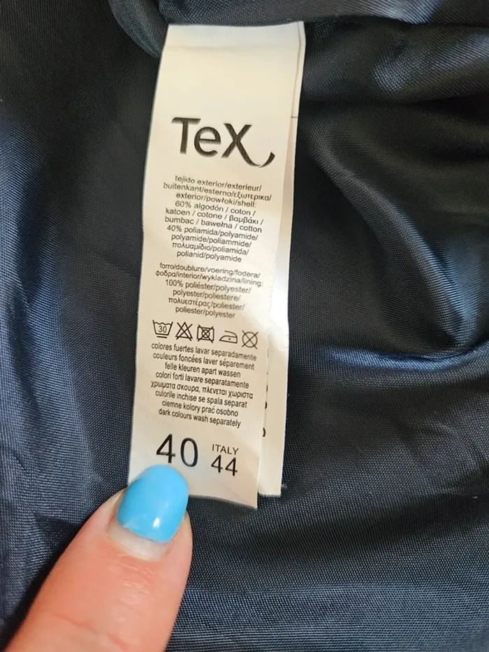 Manteau bleu marine - photo numéro 4