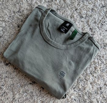 T-shirt Gstar raw taille XS homme vert
