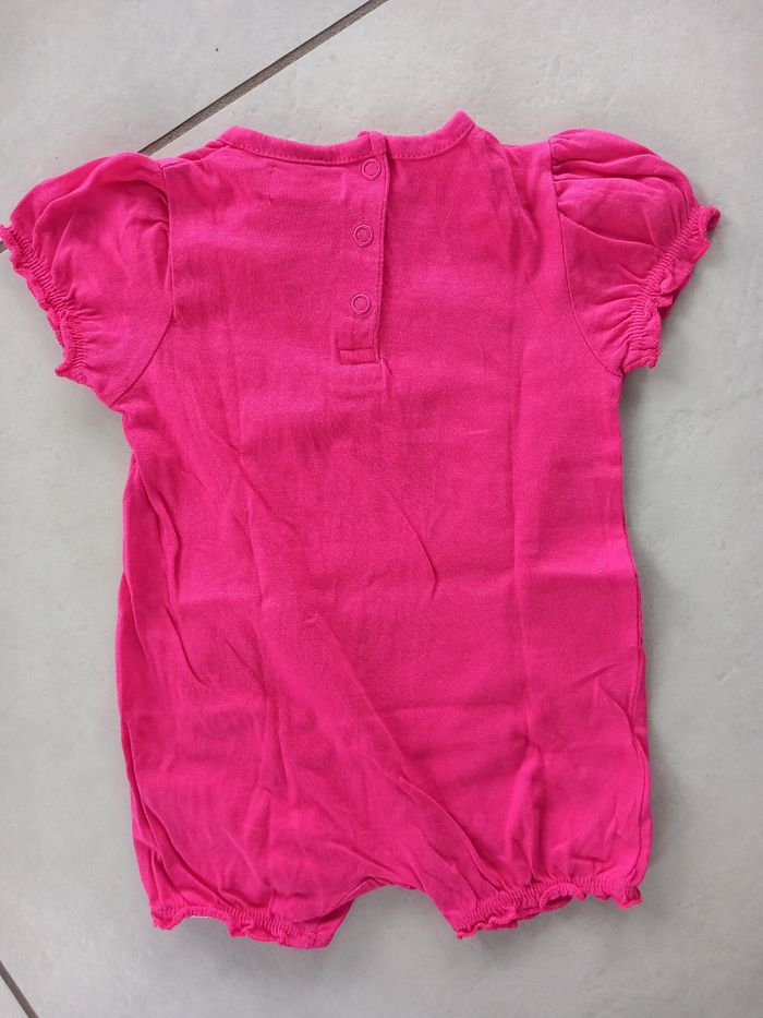 Combinaison d'été rose 6M Tissaia - photo numéro 2