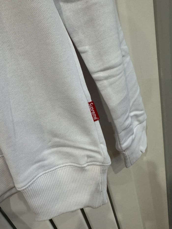 Pull / Sweat blanc Supreme Taille L - photo numéro 3